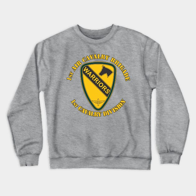 1st Air Cavalry Brigade Crewneck Sweatshirt by MBK